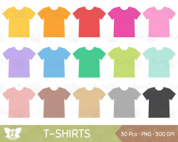 T-Shirt Clipart, Shirts Clip Art, Clothes Fashion Sweatshirt Tee Shirt  Blank Summer Wear Top Tag Label PNG Graphic Download, Commercial Use