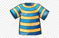 Tshirt Clipart Striped - Active Shirt - Png Download ...