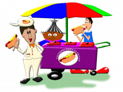 28+ Collection of Hot Dog Vendor Clipart | High quality, free ...