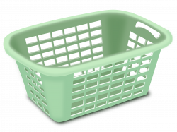 Clipart Plastic Laundry Basket, Laundry Basket Clip Art - Beautyofwater
