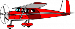 Airplane | Free Stock Photo | Illustration of a red cessna airplane ...