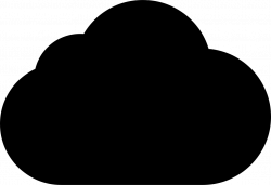 Black Cloud Shape Svg Png Icon Free Download (#5838 ...