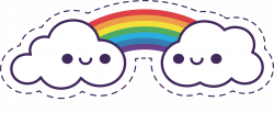 Rainbow Cloud Clip art - Cartoon rainbow 5329*2199 transprent Png ...
