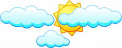 Sun under clouds Icons PNG - Free PNG and Icons Downloads
