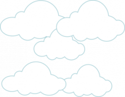 Simple Clouds Clip Art at Clker.com - vector clip art online ...