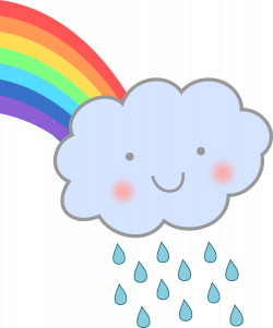 clipartist.net » Clip Art » Cute Rain Cloud Rainbow clipartist.net ...