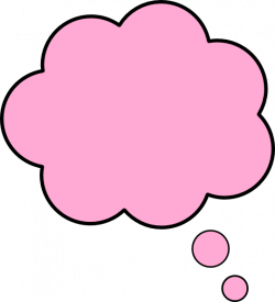 Thought Bubble Pink Clip Art at Clker.com - vector clip art online ...