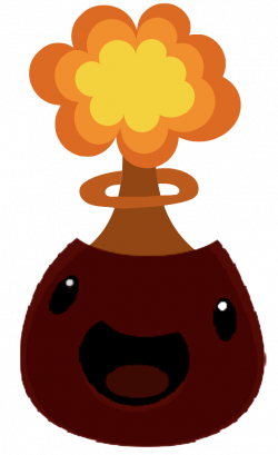 Image - Volcano slime with a mushroom cloud!.png | Slime Rancher ...