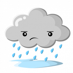 28+ Collection of Sad Rain Cloud Clipart | High quality, free ...