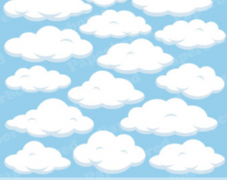 FLUFFY CLOUDS Clip Art, Cloud | Clipart Panda - Free Clipart ...