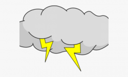 Lightning Clipart Hurricane - Cartoon Storm Cloud #1959281 ...