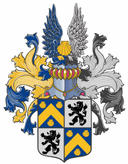 This is the full coat of arms of the family van den Berg. (Holland ...