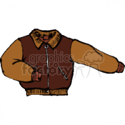 bomber_jacket. Royalty-free clipart # 137178