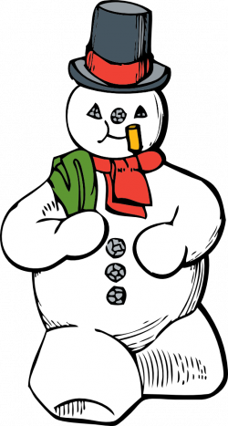 Cute Snowman Clipart at GetDrawings.com | Free for personal use Cute ...