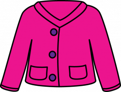 Coat Clipart Of Pockets Clothes With And Black Jacket Png ...