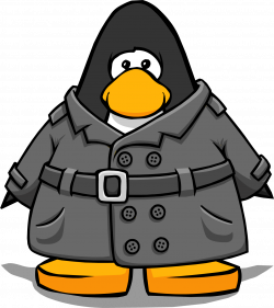 Image - Noir Detective Coat on a Player Card.png | Club Penguin Wiki ...