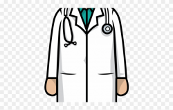 The Doctor Clipart Coat - Clip Art Physician - Png Download ...