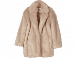 little remix jr fur coat cardy png - Free PNG Images | TOPpng