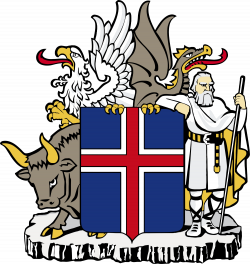 Coat of Arms of Iceland. | ☆ Iceland ☆ | Pinterest | Iceland