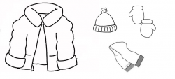 Coat And Hat Clipart - Clip Art Library