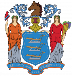 Flag and coat of arms of New Jersey - Wikipedia