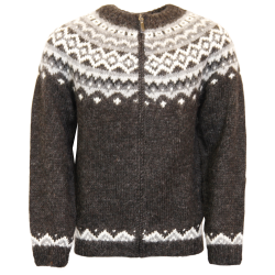 Skjöldur Icelandic wool sweater full zip | Icewear