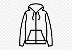 Jackets - Light Jacket Clipart Black And White - Png ...