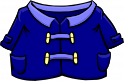 Blue Duffle Coat | Club Penguin Rewritten Wiki | FANDOM powered by Wikia