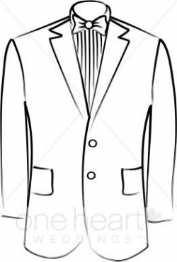 Tux Clipart | Bridal Images | wedding party newletter | Mens ...