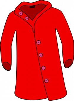 Clipart - Red Overcoat