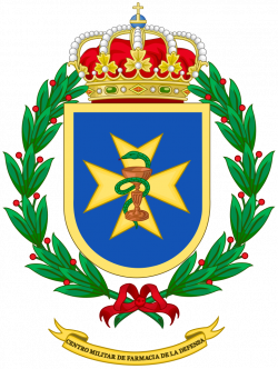 File:Coat of Arms of the Spanish Defence Military Pharmacy Center ...