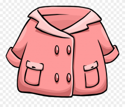 Jacket Clipart Pink Coat - Club Penguin Duffle Coat - Png ...