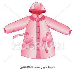 Vector Stock - Rain coat. Clipart Illustration gg57838074 ...