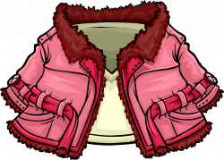 Pink Winter Peacoat | Club Penguin Wiki | FANDOM powered by Wikia