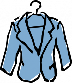 Sports Jacket Coat - Vector Image