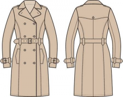 Trench coat clipart » Clipart Station