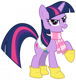 Twilight Sparkle - Winter Wrap Up Outfit by bobsicle0 on DeviantArt