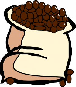 Bag Of Coffee Beans Clip Art at Clker.com - vector clip art online ...