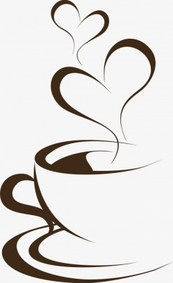 Hand Painted Brown Coffee Cup PNG, Clipart, Aroma, Brown ...