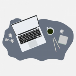 Laptop Coffee Png, Vector, PSD, and Clipart With Transparent ...