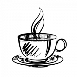 coffee | Anything | Coffee cartoon, Coffee cup drawing ...
