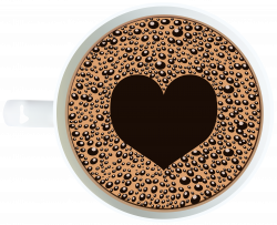 Coffee Cup with Heart PNG Clipart Image | Gallery Yopriceville ...