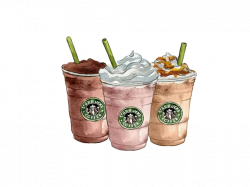 Coffee Drawing Starbucks Frappuccino Clip art - Starbucks ice cream ...