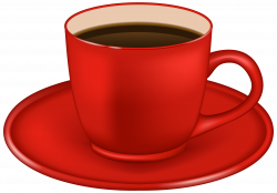 Red_Coffee_Cup_PNG_Clipart_Image.png (6321×4407) | Coffee, Mocha ...