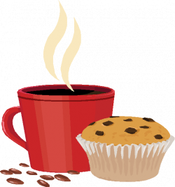 coffee and muffin clipart the red sled history clipart - greentral.com