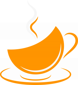 Coffee cup Cafe Orange Coffee Clip art - Orange coffee 1500*1642 ...