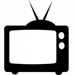 Tv Silhouette at GetDrawings.com | Free for personal use Tv ...