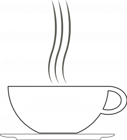 clipartist.net » Clip Art » tikigiki misc coffee cup 10 black white ...