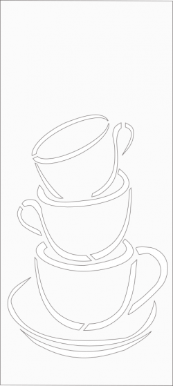coffee art scroll saw pattern | Scroll Saw Ideas | Pinterest ...