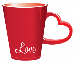 Red Valentine Love Cup PNG Clipart Picture | Gallery Yopriceville ...
